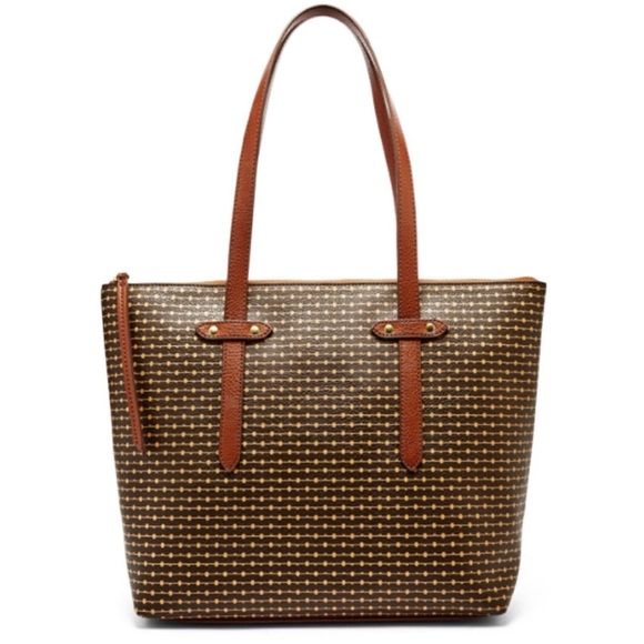 Fossil Handbags - LIKE NEW. FOSSIL brown Felicity tote